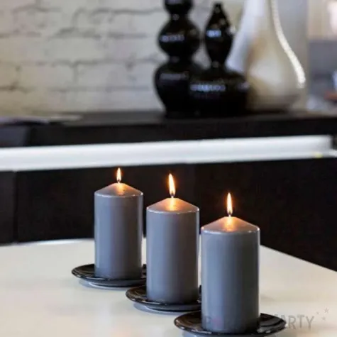 swieca pienkowa classic srebrna bispol 100 58 mm