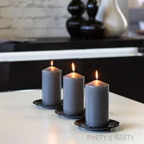 swieca pienkowa classic szara bispol 200 78 mm