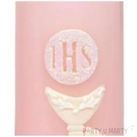 swieca pienkowa hostia ihs rozowa adpal 120 58 mm