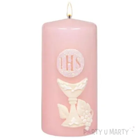 swieca pienkowa hostia ihs rozowa adpal 120 58 mm
