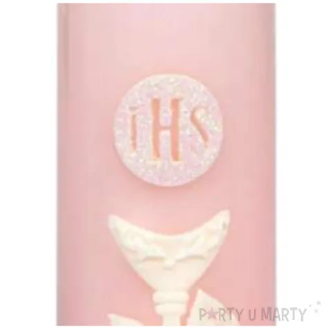 swieca pienkowa hostia ihs rozowa adpal 150 58 mm