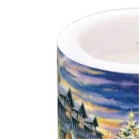 swieca pienkowa jarmark bozonarodzeniowy paw 120 100mm