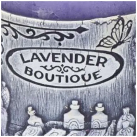 swieca pienkowa lawenda bartek candles 90 mm