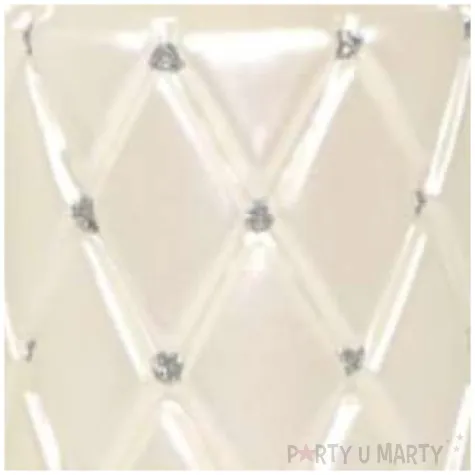 swieca pienkowa pikowana metaliczna perlowa adpal 100 70 mm