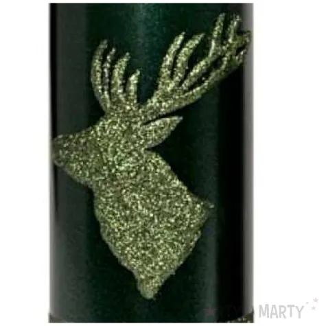 swieca pienkowa renifer zielona adpal 200 70 mm