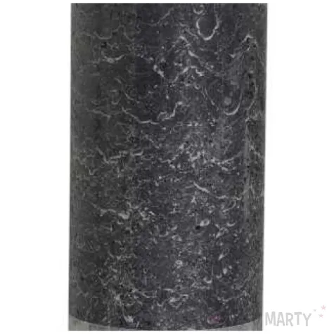 swieca pienkowa rustic antracytowa bolsius 300 100 mm