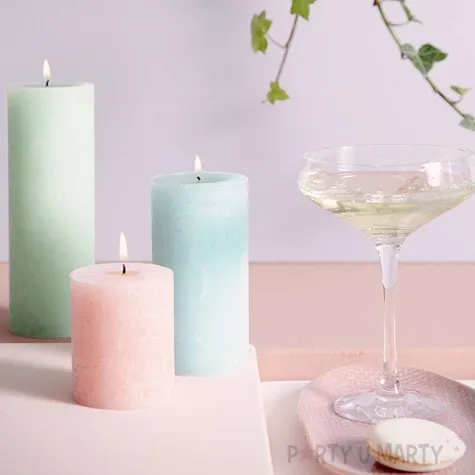 swieca pienkowa rustic grafitowa bolsius 200 100 mm