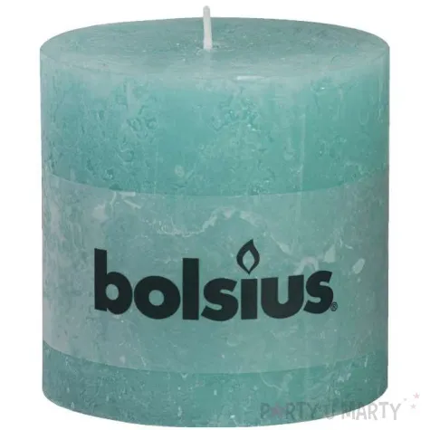 swieca pienkowa rustic morska bolsius 100 100 mm