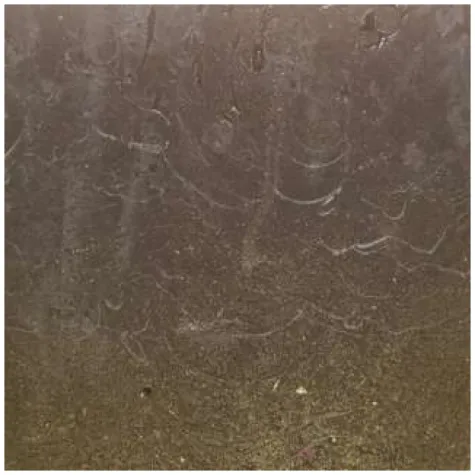 swieca pienkowa rustic ombre taupe zloto bolsius 80 68 mm