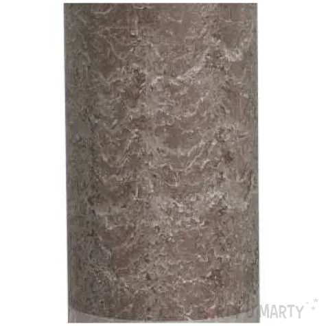 swieca pienkowa rustic taupe bolsius 300 100 mm