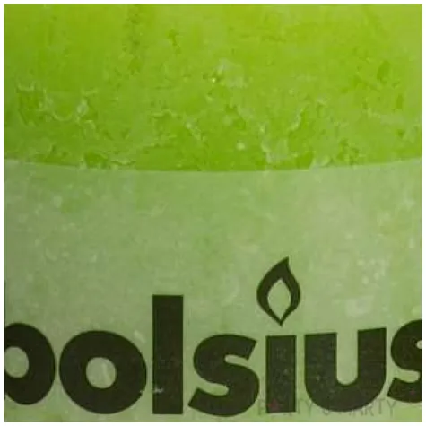 swieca pienkowa rustic zielony jasny bolsius 100 100 mm