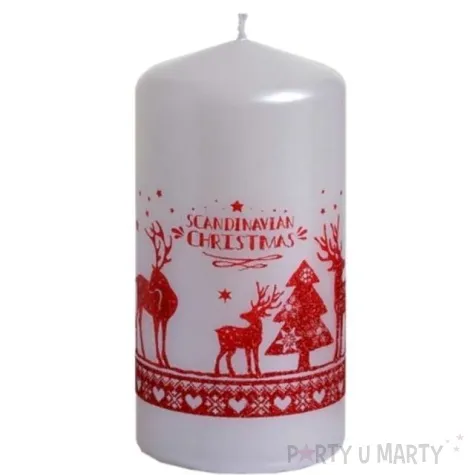 swieca pienkowa scandinavian bartek candles 70 150 mm
