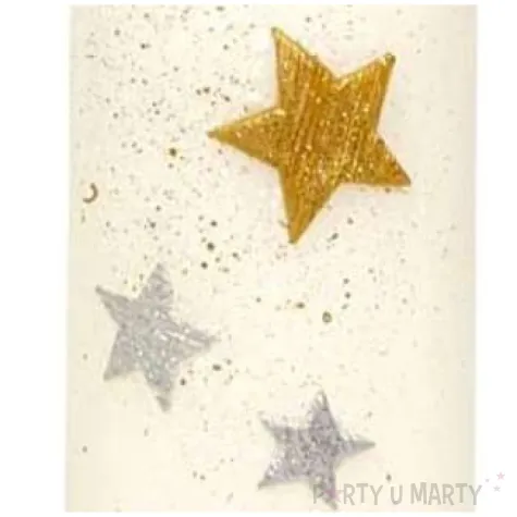 swieca pienkowa trzy gwiazdki biala adpal 120 58 mm