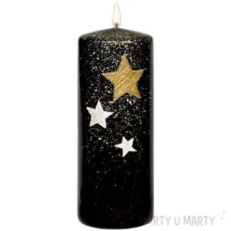 swieca pienkowa trzy gwiazdki czarna adpal 150 58 mm