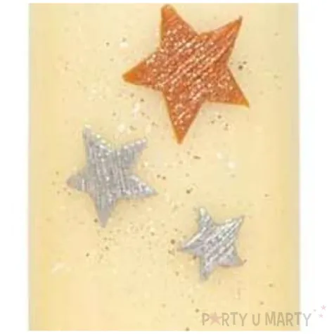 swieca pienkowa trzy gwiazdki kremowa adpal 120 58 mm