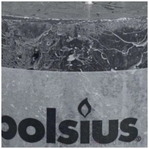 swieca rustic 3 knoty antracytowa bolsius 90 140 mm