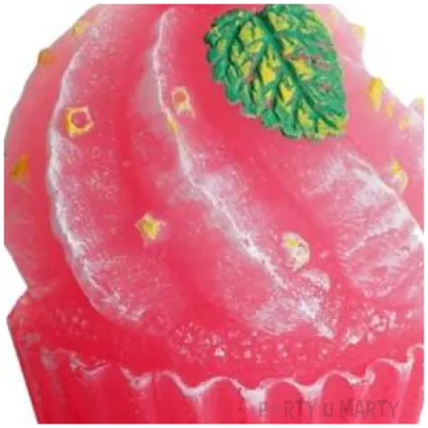 swieca tutti frutti wisniowa bartek candles 80 mm