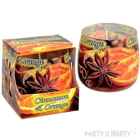 swieca w szkle aromatyczne swieta adpal 70 80 mm