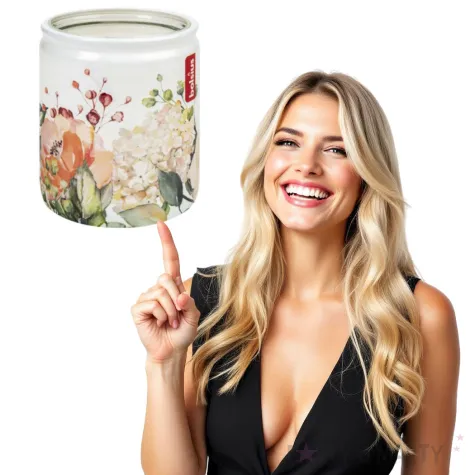 swieca w szkle polna roza pastel bolsius 82 mm