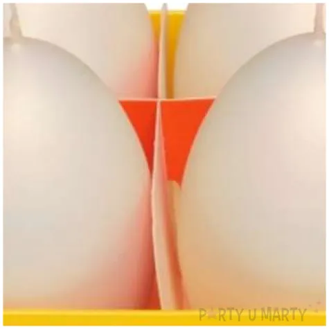 swieca wielkanoc matowe jajka ecru bartek candles 60 mm 4 szt