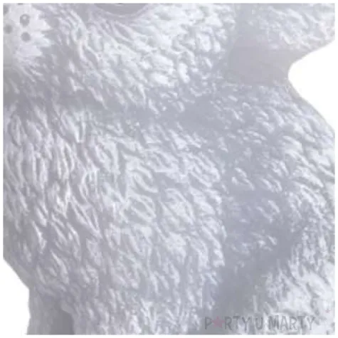 swieca wielkanoc zajac bartek candles 75 mm