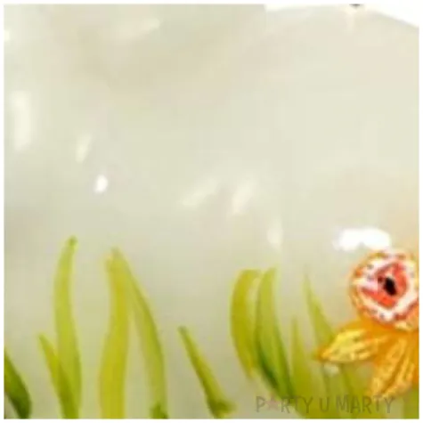 swieca wielkanocny zajac w zonkilach siedzacy biala adpal 100 80 mm