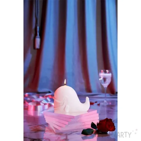 swieca wieloryb biala perla candellana