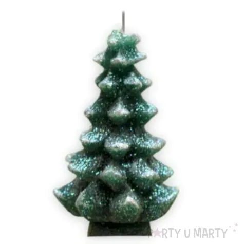 swieca zapachowa choinka mini zielona bartek candles 110 60 mm