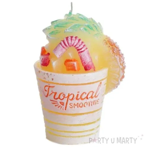 swieca zapachowa tutti frutti karaibska bryza bartek candles 80 mm