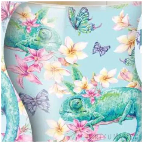 swieca zapachowa w graficznym szkle kameleon bispol 7 cm