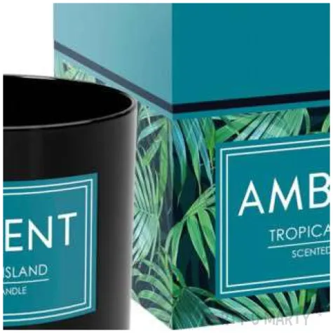 swieca zapachowa w szkle ambient tropikalna wyspa bispol 9 2 cm