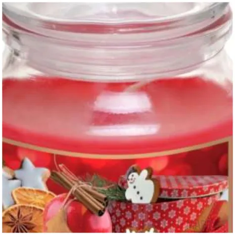swieca zapachowa w szkle christmas labelled piernik bartek candles 70 100 mm
