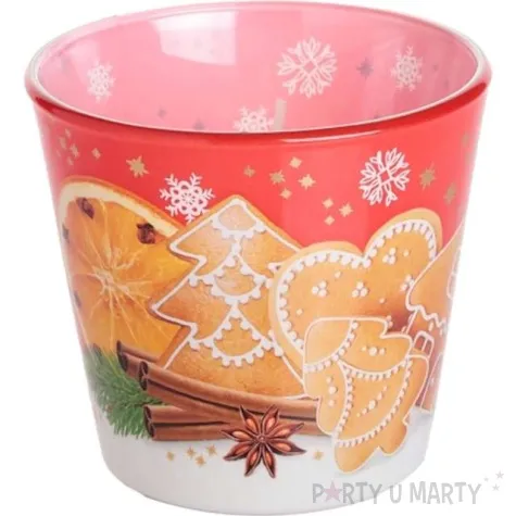 swieca zapachowa w szkle christmas time ciasteczka cynamonowe ze skorka pomaranczy bartek candl