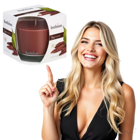 swieca zapachowa w szkle drzewo agarowe bolsius 9 5 cm