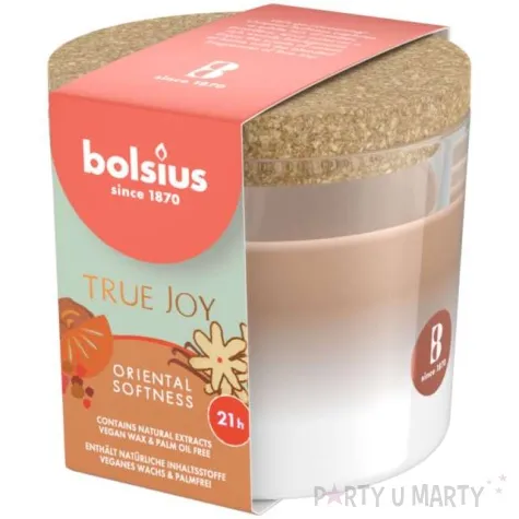 swieca zapachowa w szkle morska bryza z nuta drzewna piaskowa bolsius 83x66 mm