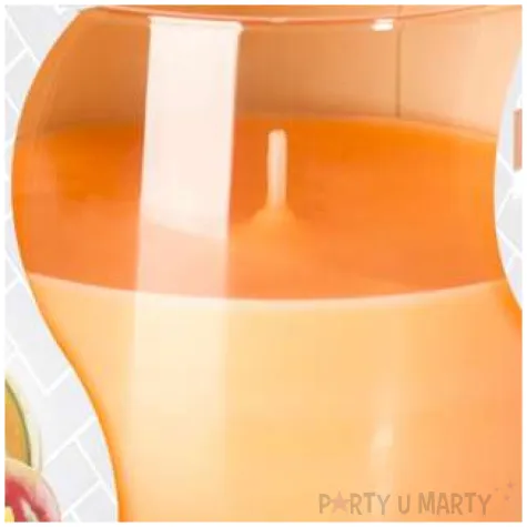 swieca zapachowa w szkle owoce tropikalne bispol 7 cm