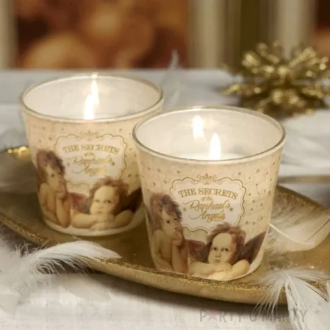 swieca zapachowa w szkle secrets of raphaels angels swiateczne przyprawy bartek candles 80 90