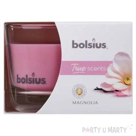 swieca zapachowa w szkle t s magnolia bolsius 63 90 mm