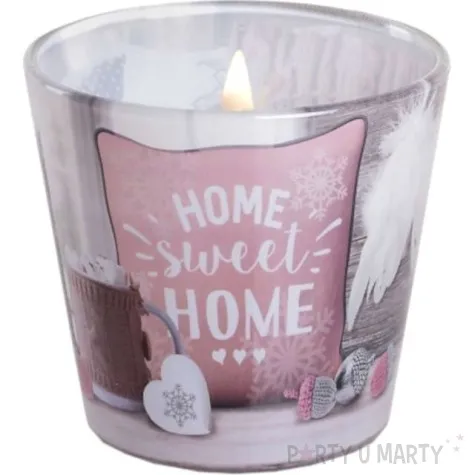 swieca zapachowa w szkle warm cosy dotyk ciepla bartek candles 80 90 mm