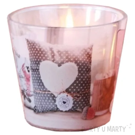 swieca zapachowa w szkle warm cosy przytulny poranek bartek candles 80 90 mm