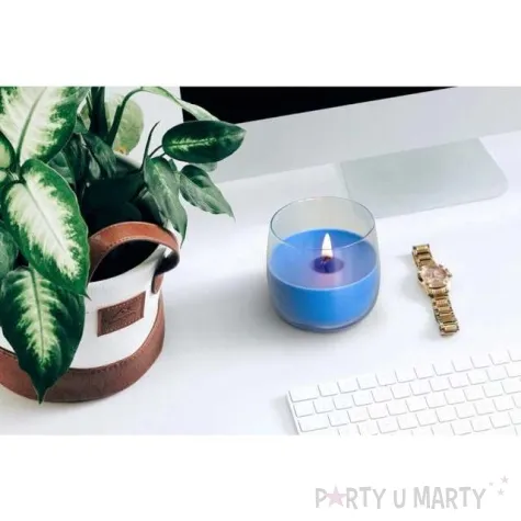 swieca zapachowa w szkle wisnia z czekolada bispol 7 cm