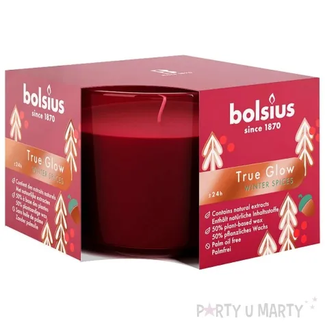 swieca zapachowa winter spices bolsius 63 90 mm