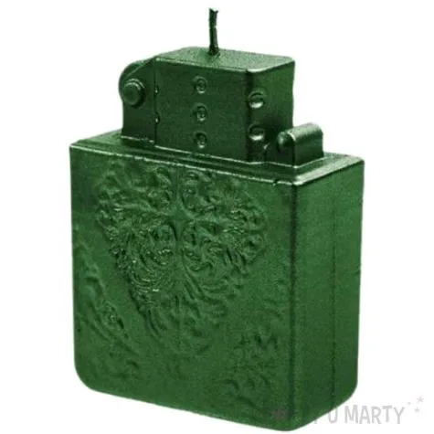 swieca zapalniczka zippo zielona candellana