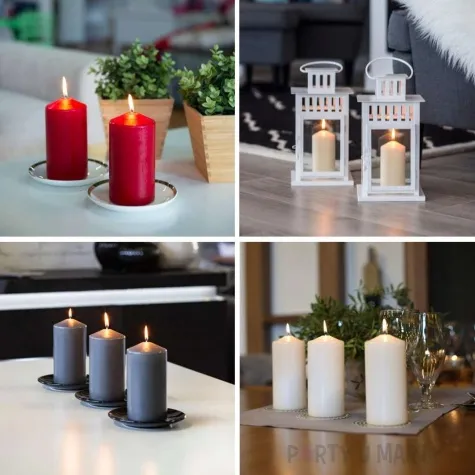 swiece pienkowe wotywna metallic zlota bispol 80 38 mm 4 szt