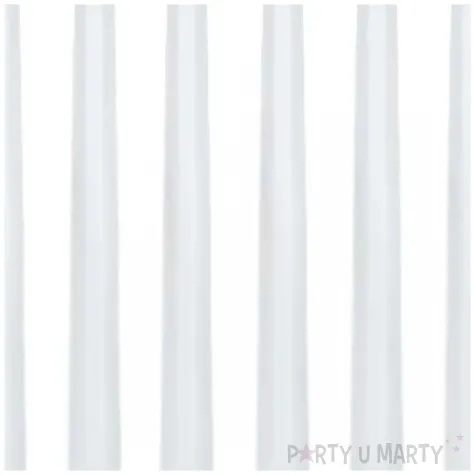 swiece stozkowe classic pastel bialy 24cm 10 szt