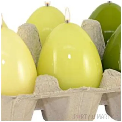 swiece wielkanocne jajko mix lakierowany zielone adpal 60 45 mm