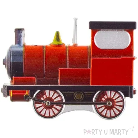 swieczka ciuchcia czerwona godan