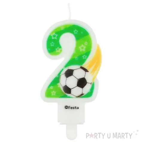 swieczka na tort 2 pilka godan