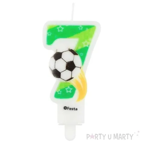 swieczka na tort 7 pilka godan