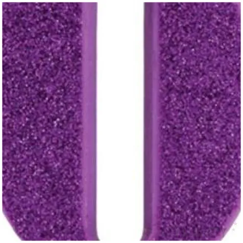 swieczka na tort cyfra 0 fioletowa brokatowa givi 9 5 cm